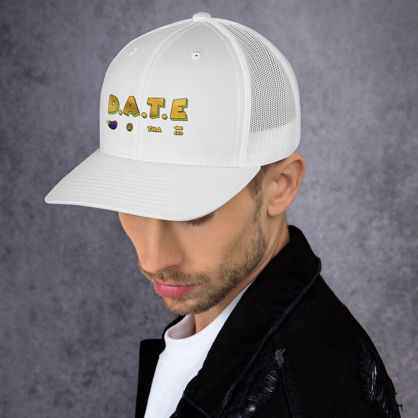 D.A.T.E Gold Edition Trucker Cap