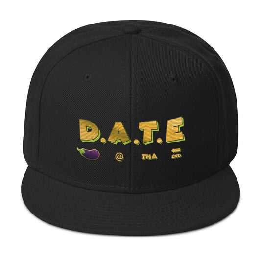 D.A.T.E Gold Edition Snapback Hat